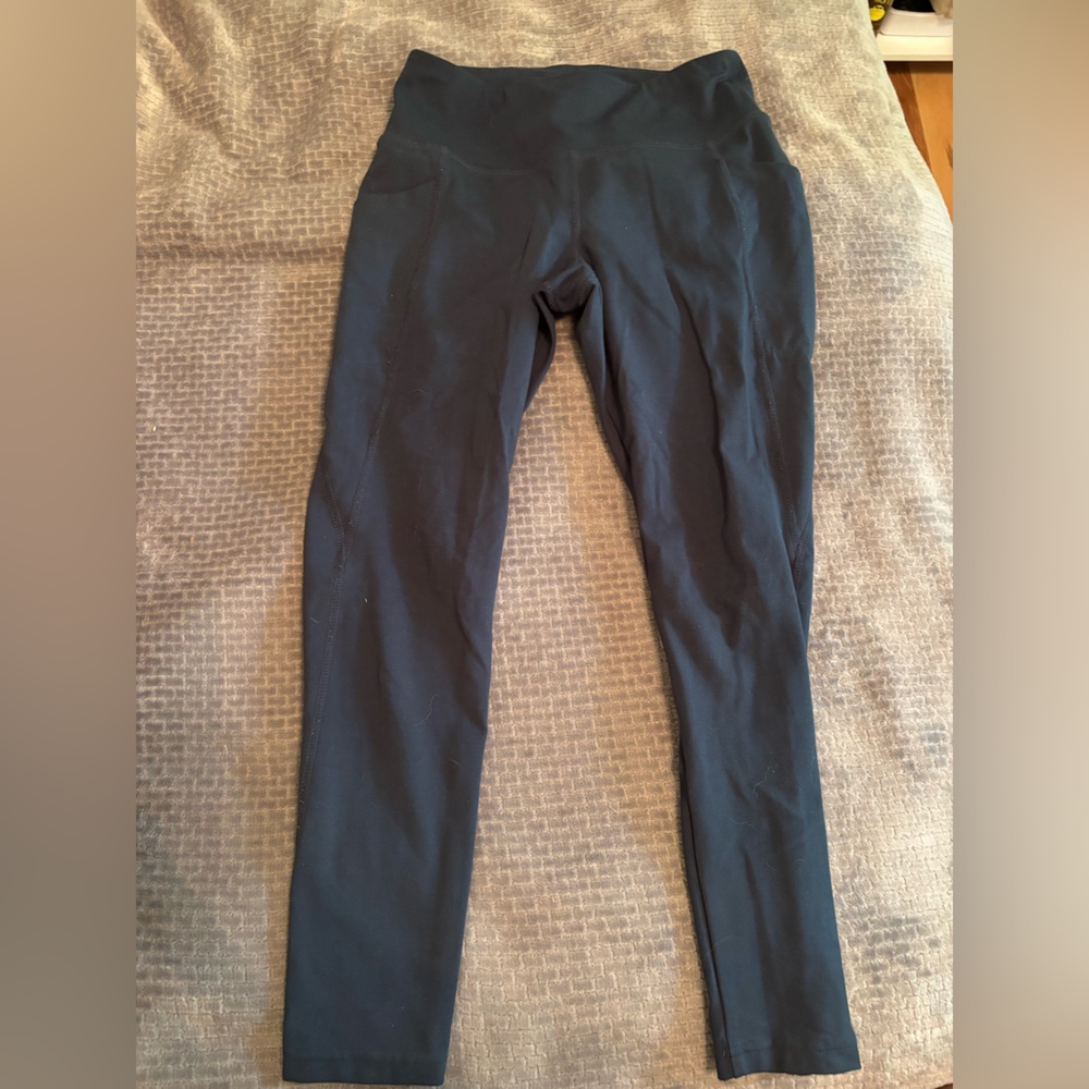 Jockey Navy Leggings